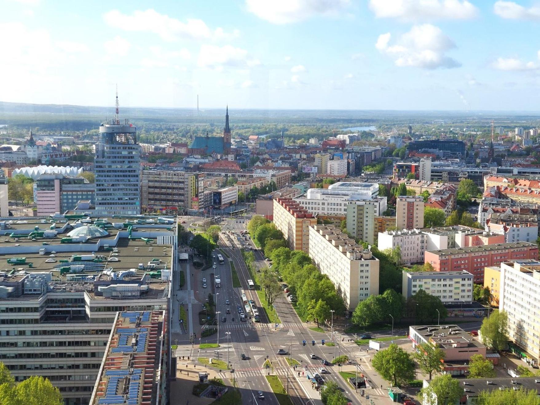 Hanza Tower Stett-Inn Business & Holiday Szczecin Exterior foto